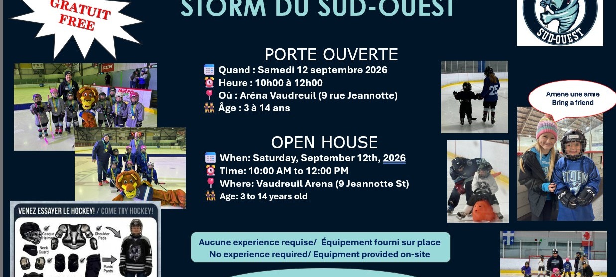 🏒 JOURNÉE PORTES OUVERTES 🏒 